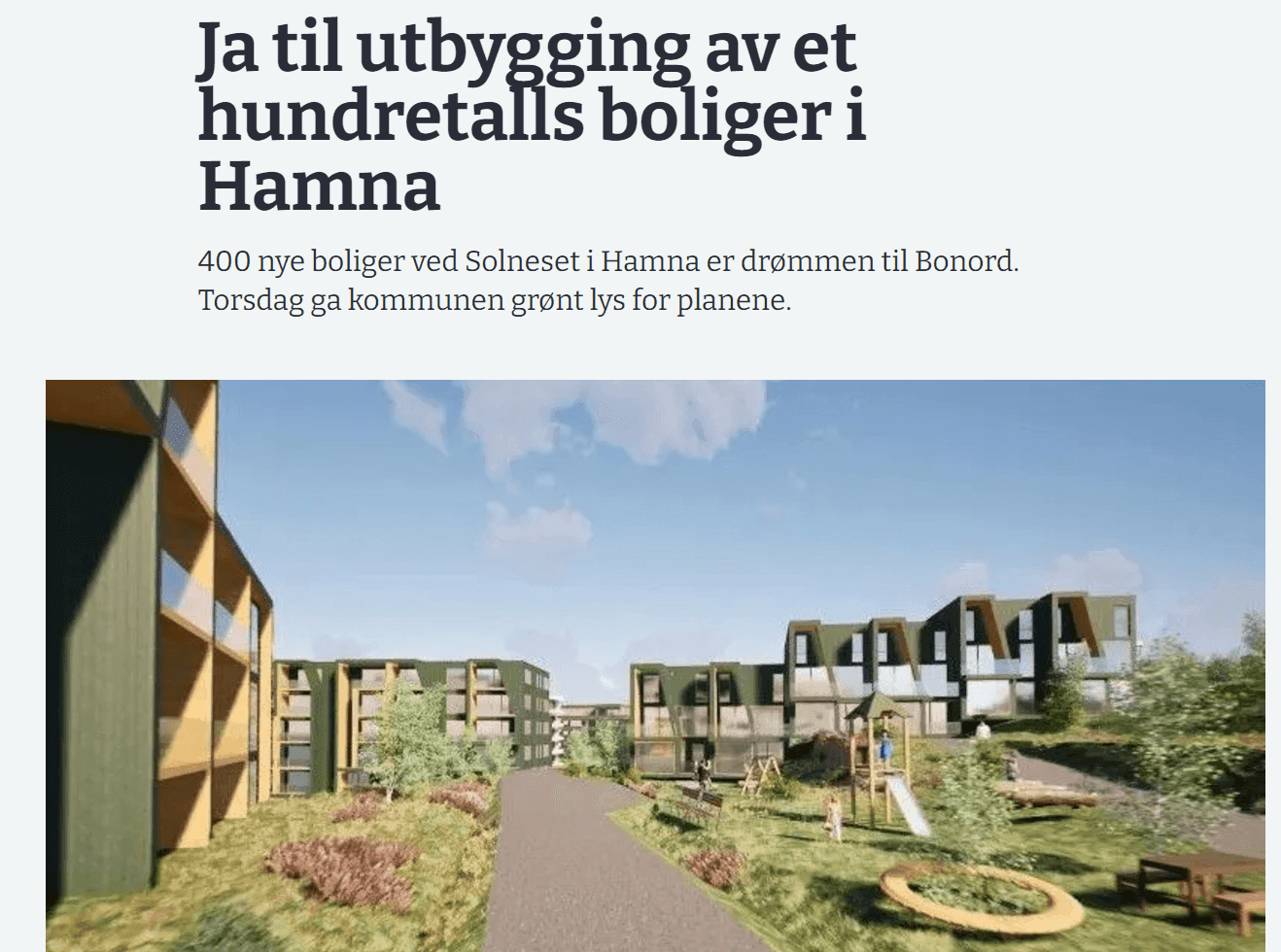 Utsnitt av sak fra iTromsø 28.11.24